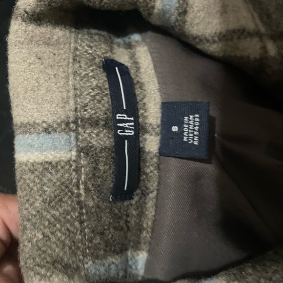 Gap womens shacket plaid - Picture 2 of 5